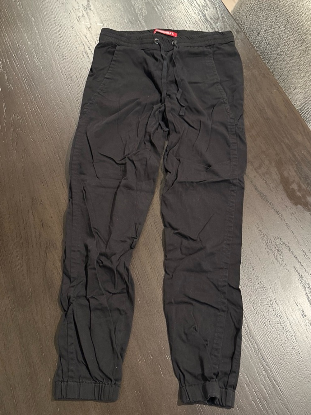 UNIONBAY Black Women's Cropped Jogger Pants